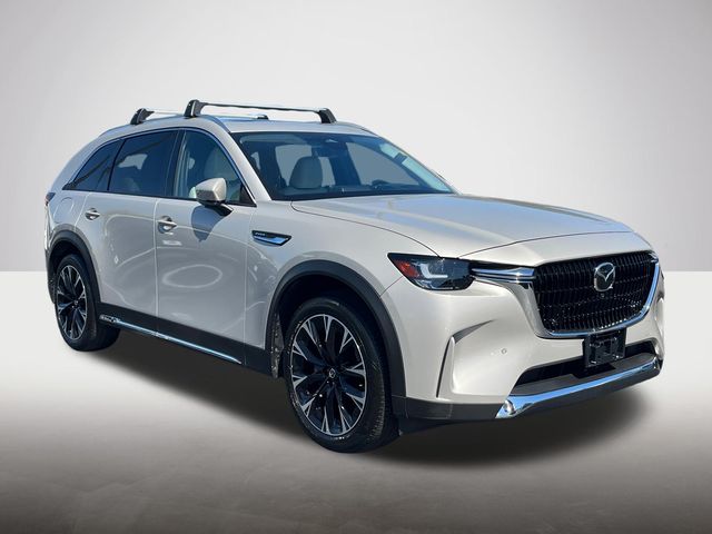 Gray (Platinum Quartz) 2024 Mazda CX-90 PHEV Premium Plus AWD SUV / Crossover All-Wheel Drive 8-Speed Automatic
