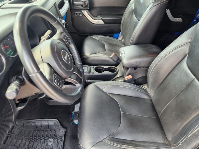 2016 Jeep Wrangler Unlimited Rubicon Blue at Joe Myers Mazda Kia