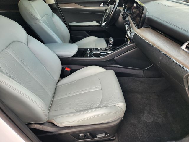 2021 Kia K5 EX White at DeMontrond Auto Country