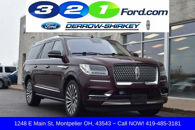 Red (Burgundy) 2018 Lincoln Navigator L Reserve 4WD SUV / Crossover Four-Wheel Drive Automatic