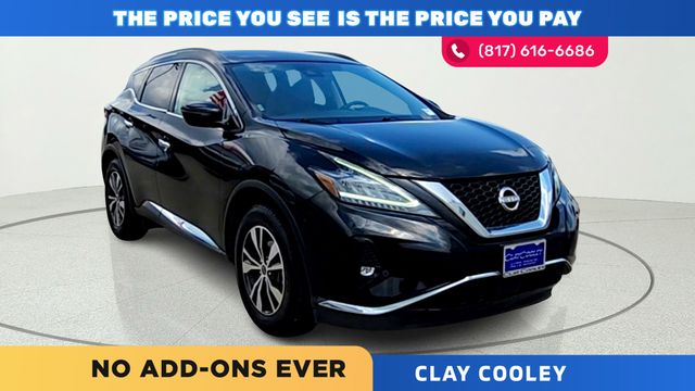 Super Black 2023 Nissan Murano SUV / Crossover All-Wheel Drive Continuously Variable Transmission