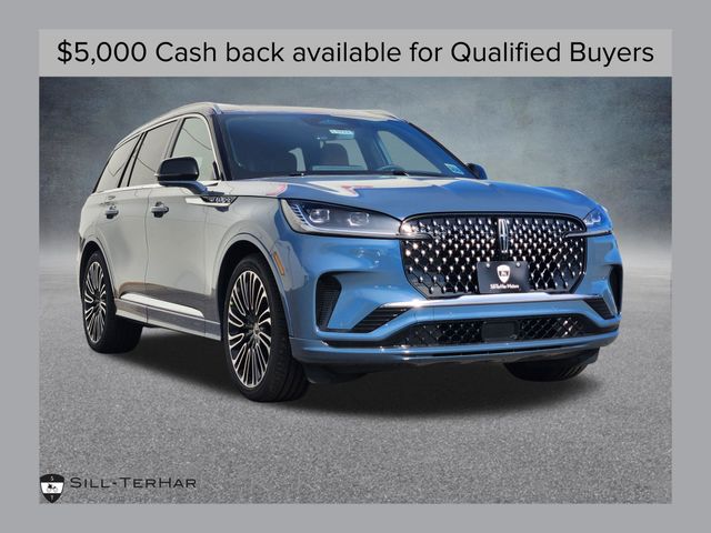Whisper Blue Metallic Clearcoat 2026 Lincoln Aviator SUV / Crossover All-Wheel Drive Automatic