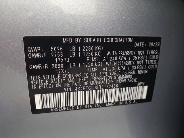2024 – Subaru – Outback