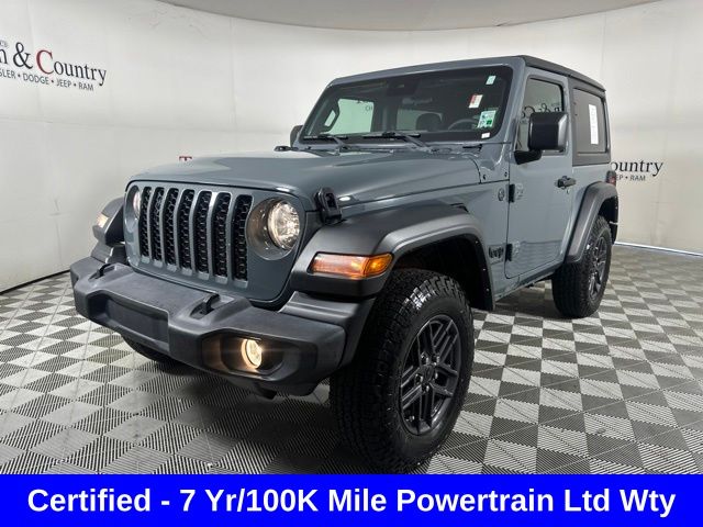 Anvil Clear Coat 2024 Jeep Wrangler SUV / Crossover Four-Wheel Drive 8-Speed Automatic