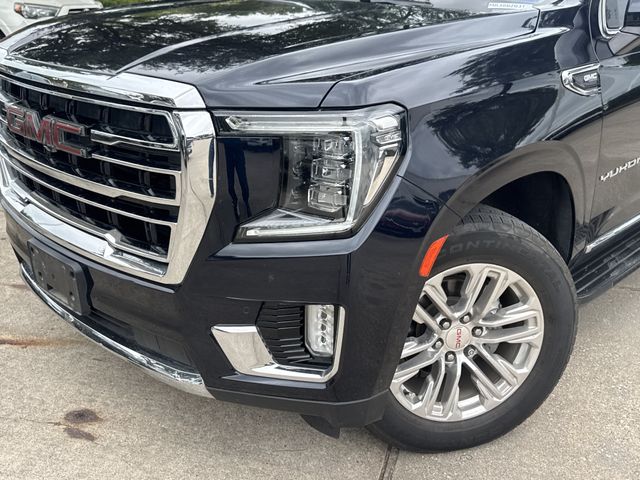 2021 GMC Yukon XL SLT Blue at Bayway Cadillac of The Woodlands