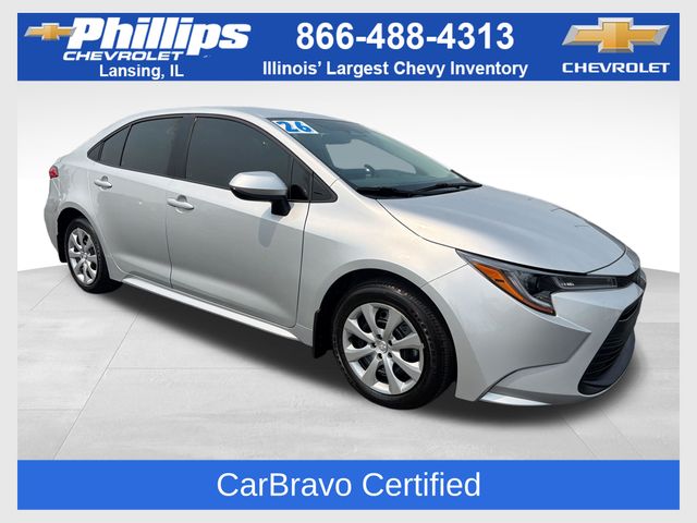 Classic Silver Metallic 2026 Toyota Corolla Sedan Front-Wheel Drive Continuously Variable Transmission