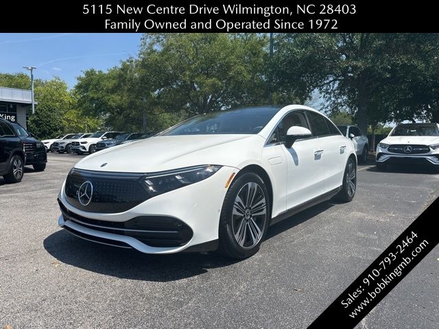 2022 Mercedes-Benz EQS 450 White at Bob King Buick GMC