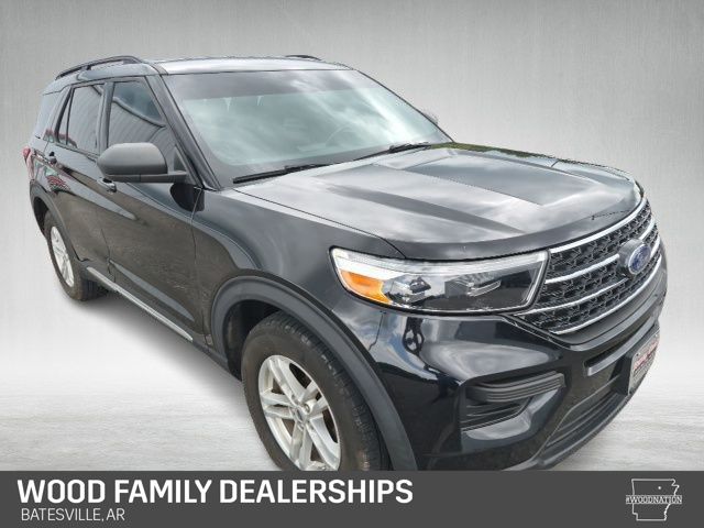 Black Metallic 2020 Ford Explorer SUV / Crossover All-Wheel Drive Automatic