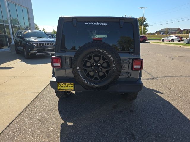 2021 Jeep Wrangler Unlimited Willys - Sting-Gray Clearcoat exterior view 6