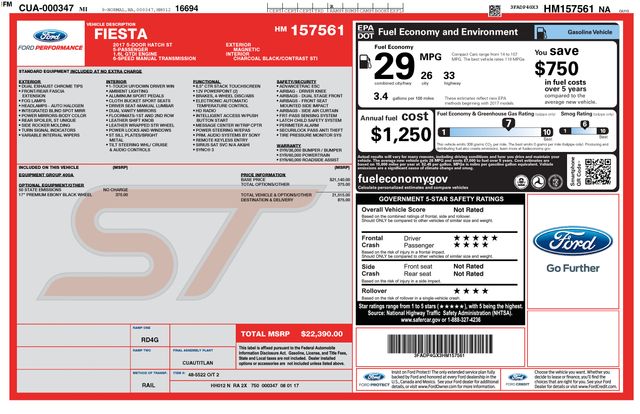 Used 2017 Ford Fiesta For Sale in Indianapolis, IN
