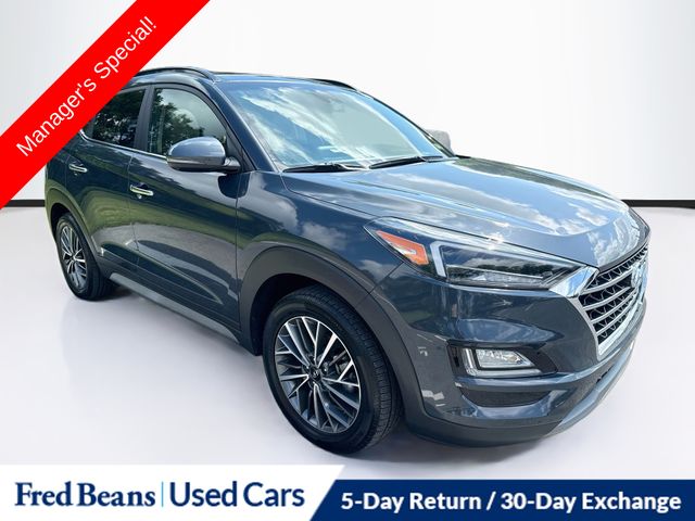 Dusk Blue 2021 Hyundai Tucson SUV / Crossover All-Wheel Drive 6-Speed Automatic