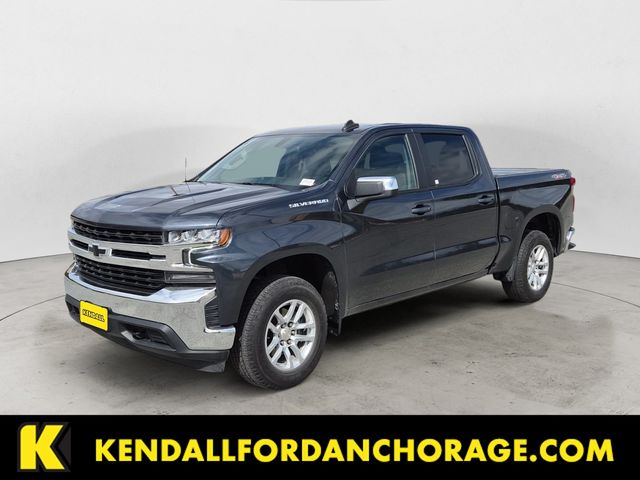 Shadow Gray Metallic 2021 Chevrolet Silverado 1500 Pickup Truck Four-Wheel Drive 8-Speed Automatic