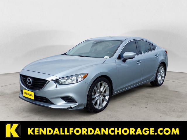 Sonic Silver Metallic 2017 Mazda MAZDA6 Sedan Front-Wheel Drive 6-Speed Automatic