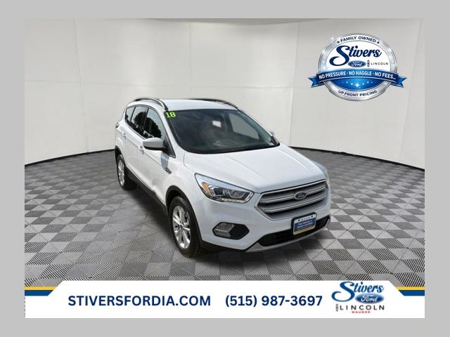 Oxford White 2018 Ford Escape SUV / Crossover All-Wheel Drive 6-Speed Automatic