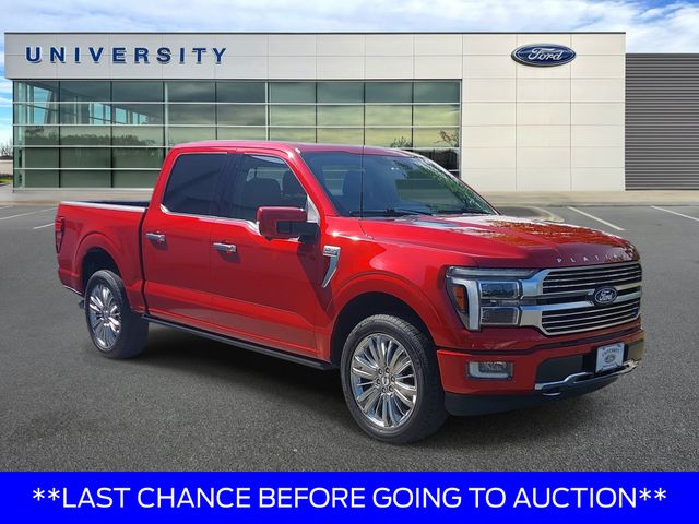 Rapid Red Metallic Tinted Clearcoat 2024 Ford F-150 Pickup Truck Four-Wheel Drive Automatic