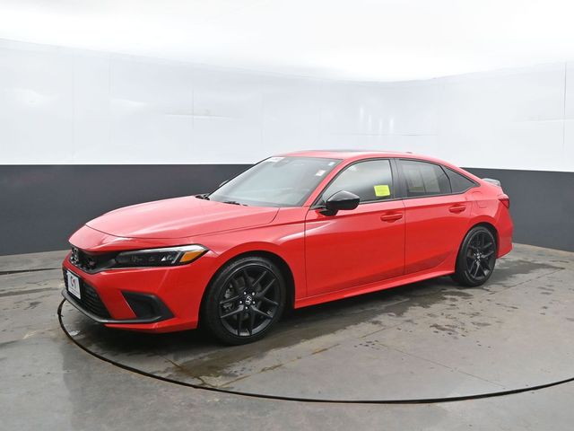 Rallye Red 2023 Honda Civic Si FWD Sedan Front-Wheel Drive 6-Speed Manual