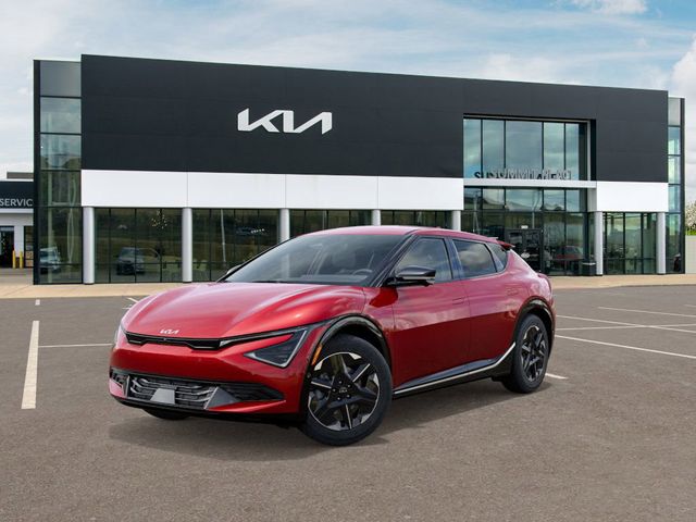 Runway Red 2025 Kia EV6 Wind AWD SUV / Crossover All-Wheel Drive 1-Speed Automatic