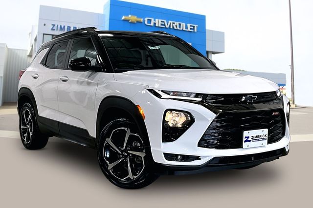 Summit White 2021 Chevrolet Trailblazer SUV / Crossover Four-Wheel Drive 9-Speed Automatic