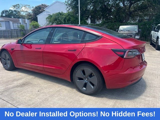 2022 Tesla Model 3 Long Range Red at AutoSavvy Houston Northwest