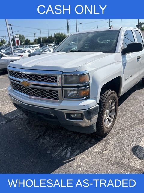 2014 Summit White Chevrolet Silverado 1500 LT RWD Truck