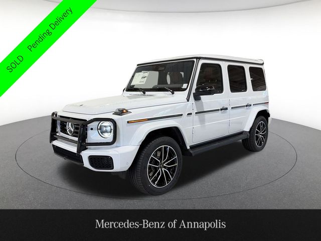 Moonlight White 2026 Mercedes-Benz G-Class G 550 4MATIC SUV / Crossover All-Wheel Drive 9-Speed Automatic