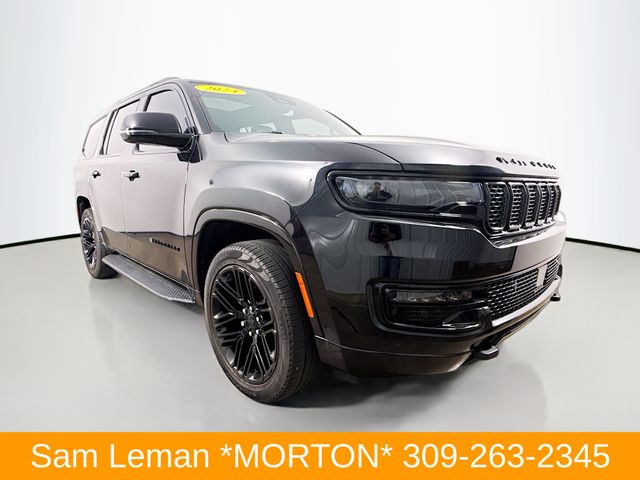 Diamond Black Crystal Pearlcoat 2024 Jeep Wagoneer SUV / Crossover Four-Wheel Drive 8-Speed Automatic