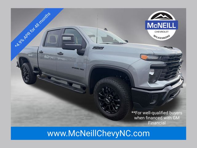 Sterling Gray Metallic 2026 Chevrolet Silverado 2500HD Pickup Truck Four-Wheel Drive Automatic