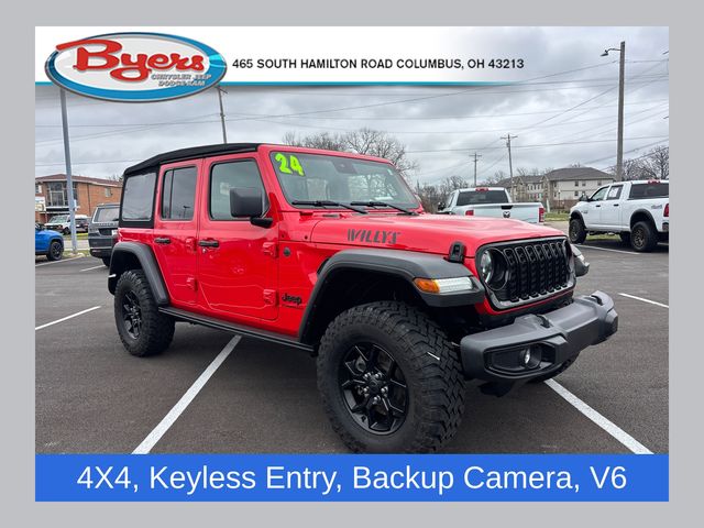 2024 Jeep Wrangler Willys 4-Door 4WD