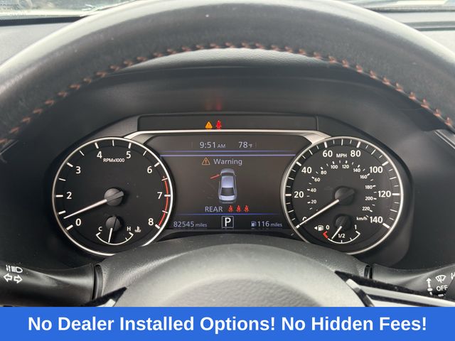 2023 Nissan Altima 2.5 SR White at Central Houston Nissan