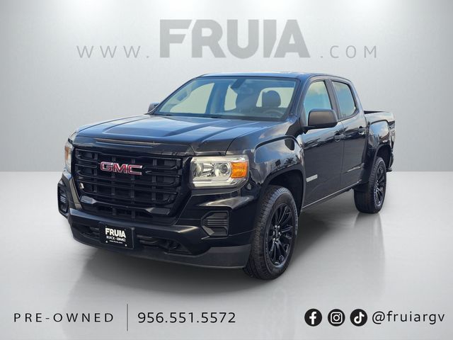 Onyx Black 2021 GMC Canyon Elevation Standard Crew Cab RWD Pickup Truck 4X2 6-Speed Automatic