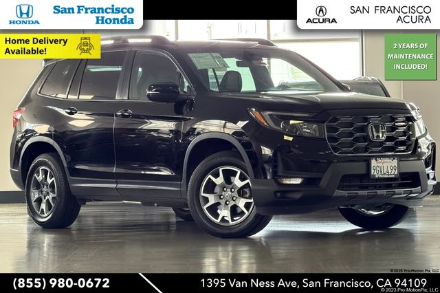 Crystal Black Pearl 2023 Honda Passport SUV / Crossover All-Wheel Drive 9-Speed Automatic