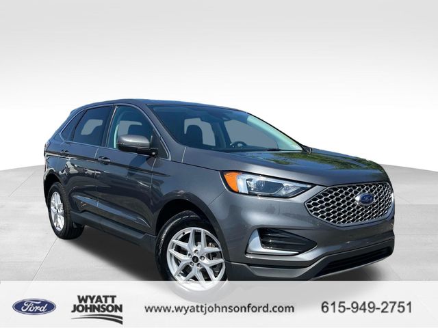 Gray Metallic 2024 Ford Edge SEL AWD SUV / Crossover All-Wheel Drive 8-Speed Automatic