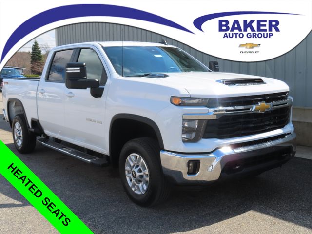 Summit White 2025 Chevrolet Silverado 2500HD Pickup Truck Four-Wheel Drive Automatic