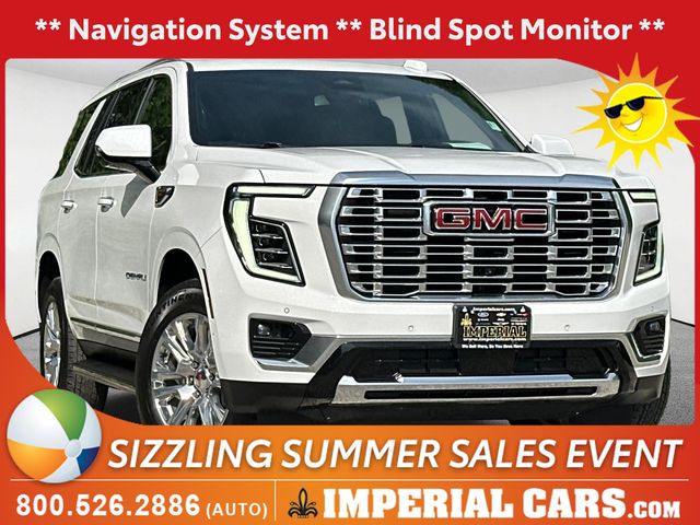 Summit White 2025 GMC Yukon SUV / Crossover Four-Wheel Drive
