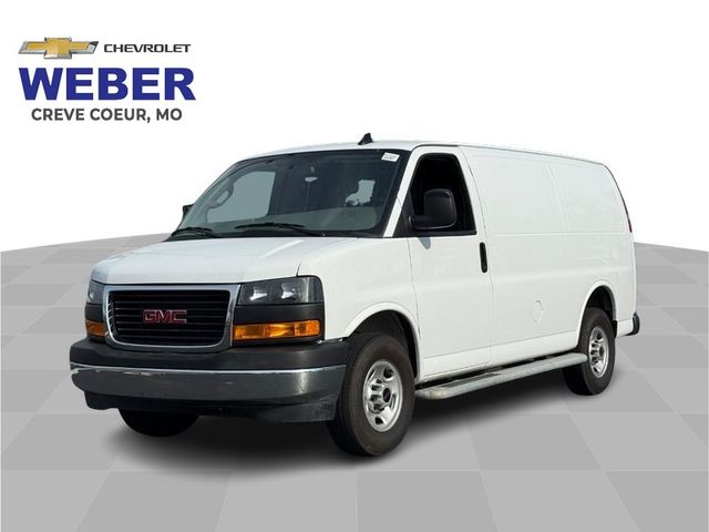 Summit White 2024 GMC Savana Cargo 2500 RWD Van Rear-Wheel Drive 8-Speed Automatic Overdrive