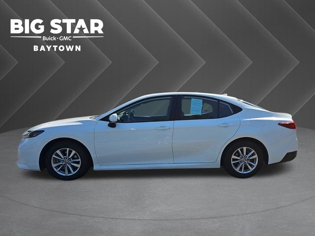 2025 Toyota Camry LE White at Classic Elite Chevrolet Sugar Land