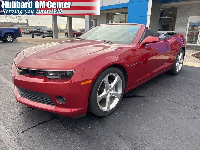 Red Rock Metallic 2015 Chevrolet Camaro 2LT Convertible RWD Convertible Rear-Wheel Drive 6-Speed Automatic