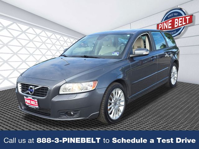 Titanium Gray Metallic 2011 Volvo V50 T5 Wagon Front-Wheel Drive 5-Speed Automatic