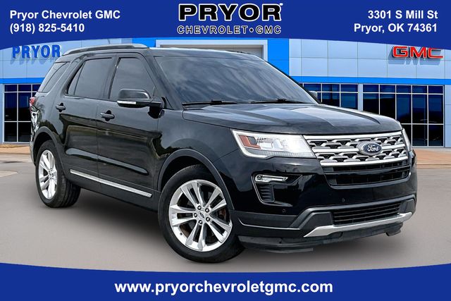 Shadow Black 2018 Ford Explorer XLT SUV / Crossover Front-Wheel Drive 6-Speed Automatic