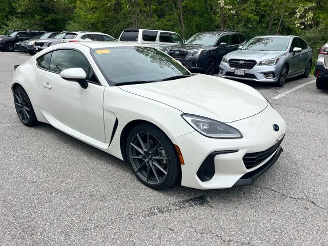 Crystal White Pearl 2023 Subaru BRZ Limited RWD Coupe Rear-Wheel Drive 6-Speed Automatic