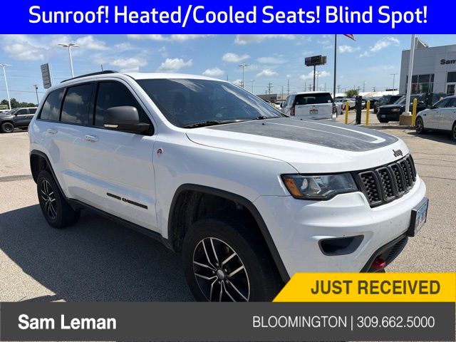 Bright White Clearcoat 2017 Jeep Grand Cherokee SUV / Crossover Four-Wheel Drive 8-Speed Automatic