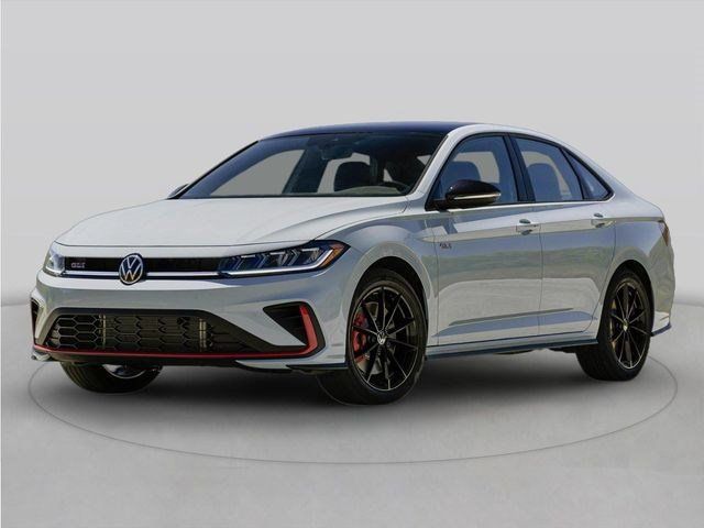 Red 2026 Volkswagen Jetta GLI Sedan Front-Wheel Drive 7-Speed Dual Clutch