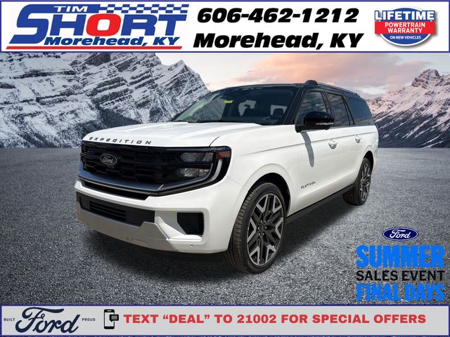 White Metallic 2026 Ford Expedition SUV / Crossover Four-Wheel Drive Automatic