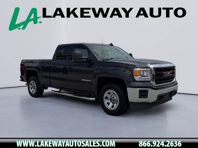 Gray (Iridium Metallic) 2015 GMC Sierra 1500 Pickup Truck Four-Wheel Drive 6-Speed Automatic Overdrive