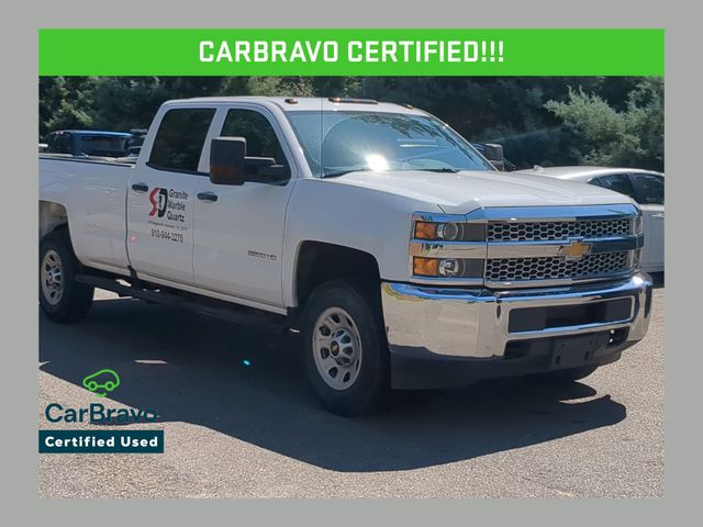 Summit White 2019 Chevrolet Silverado 3500HD Pickup Truck Four-Wheel Drive 6-Speed Automatic Overdrive