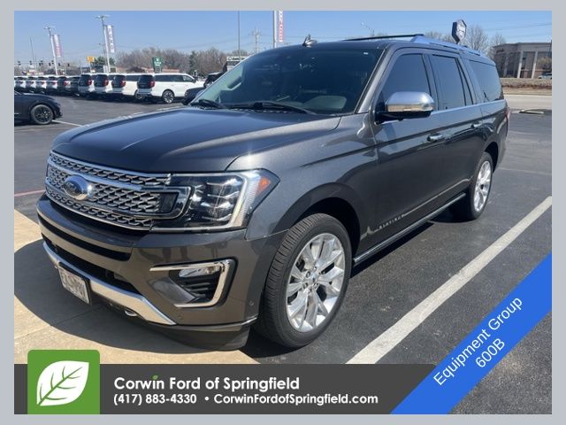 Gray (Magnetic) 2018 Ford Expedition MAX Platinum 4WD SUV / Crossover Four-Wheel Drive Automatic