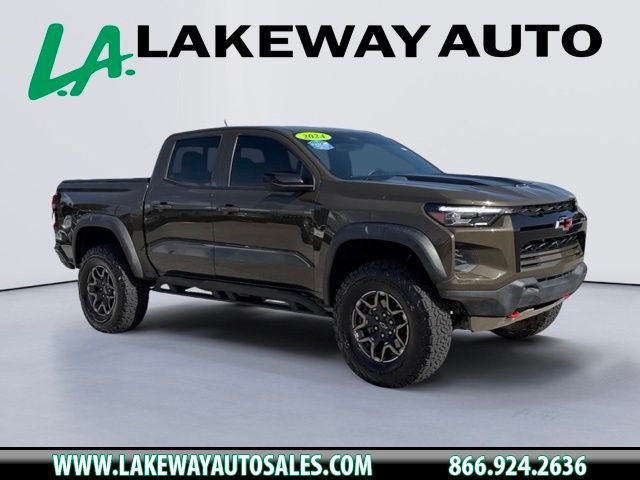 Harvest Bronze Metallic 2024 Chevrolet Colorado Pickup Truck Four-Wheel Drive 8-Speed Automatic