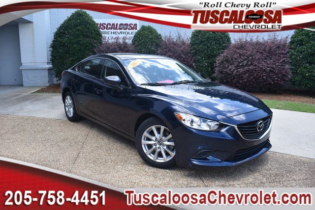 Crystal Blue 2017 Mazda MAZDA6 Sport Sedan FWD Sedan Front-Wheel Drive 6-Speed Automatic