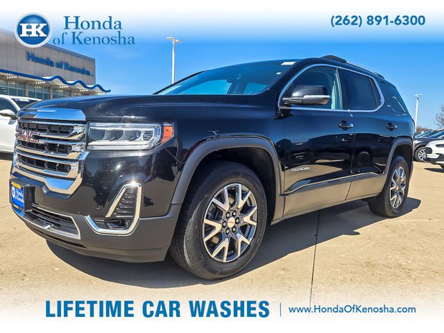 Black (Ebony Twilight Metallic) 2023 GMC Acadia SLT AWD SUV / Crossover Four-Wheel Drive 9-Speed Automatic