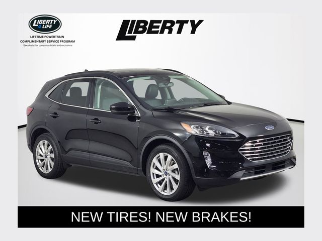 Black Metallic 2022 Ford Escape SUV / Crossover All-Wheel Drive Automatic